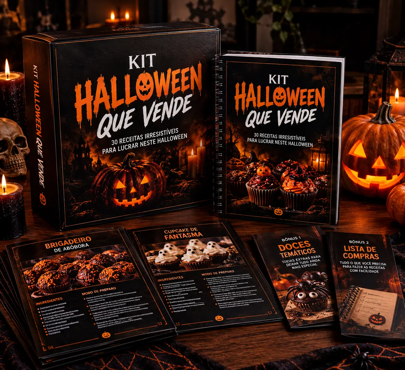 Kit Halloween que Vende