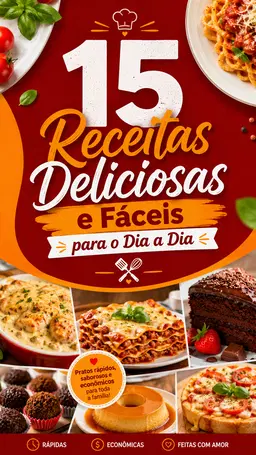 15 Receitas deliciosas