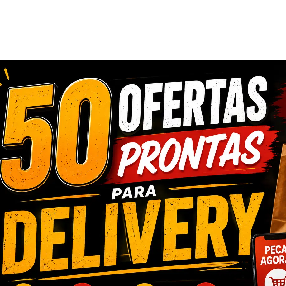 50 Ofertas Prontas para Delivery