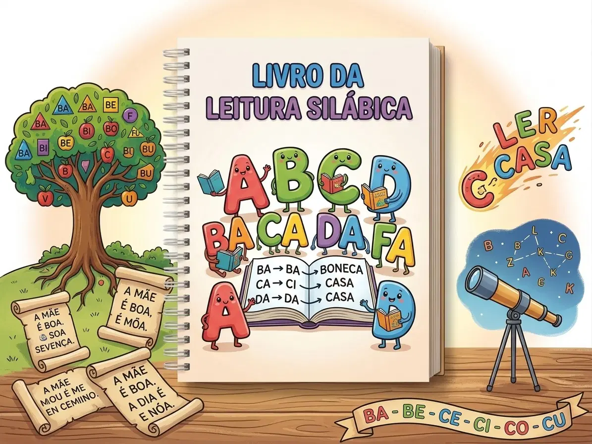 Livro da leitura silábica