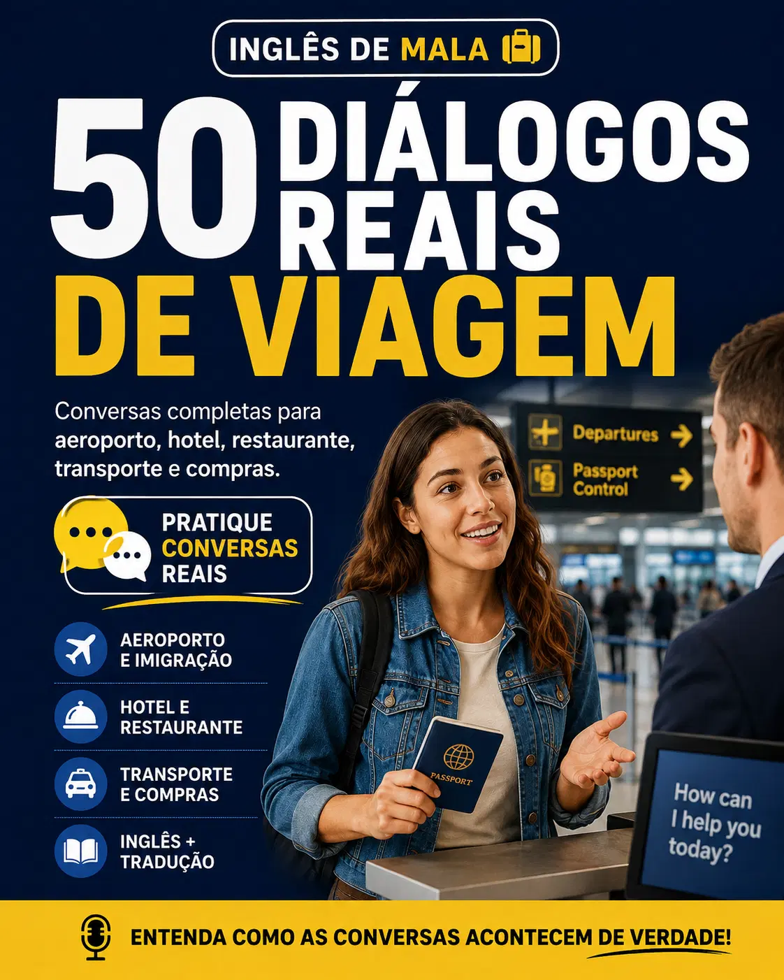 50 Diálogos Reais de Viagem