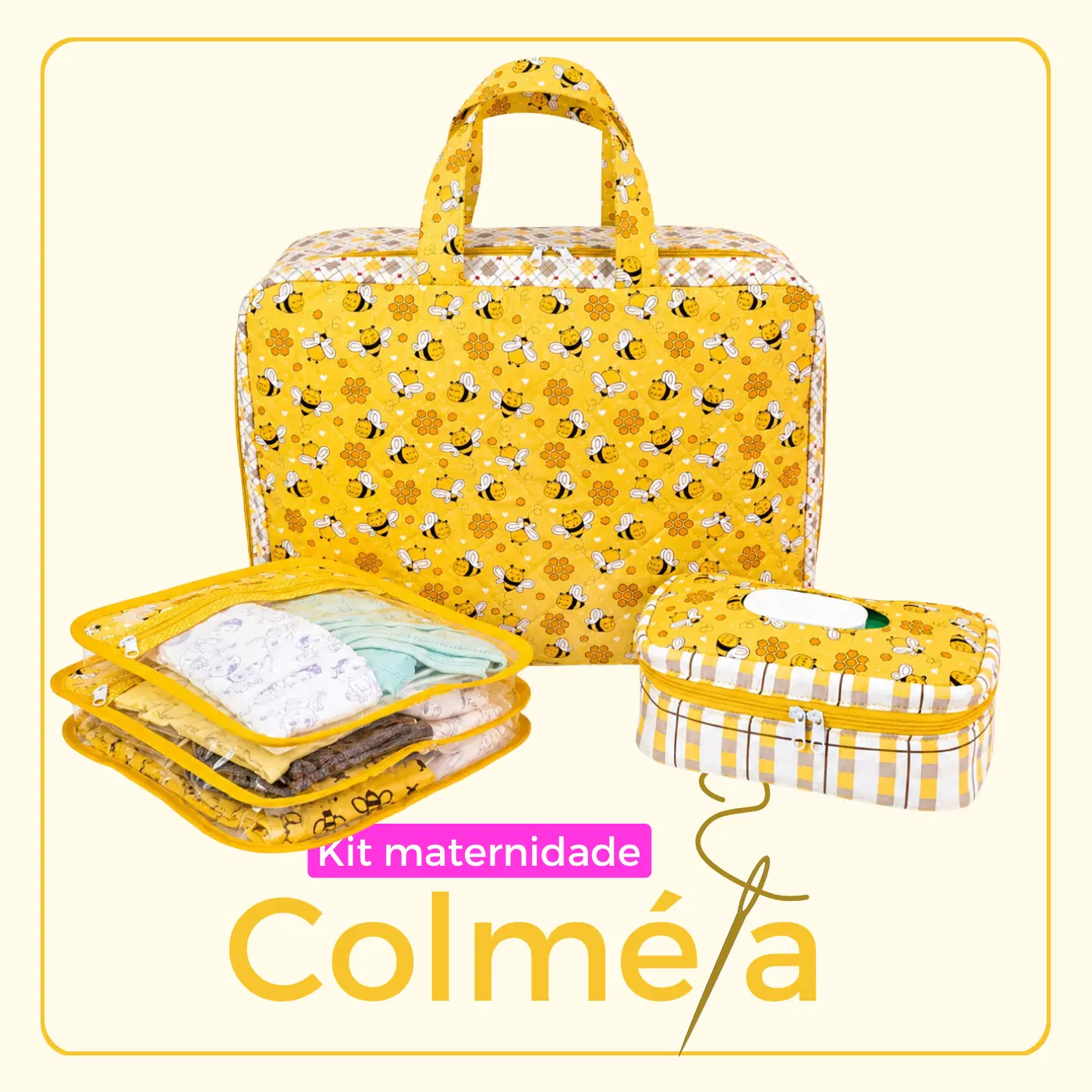 💛 KIT MATERNIDADE COLMÉIA