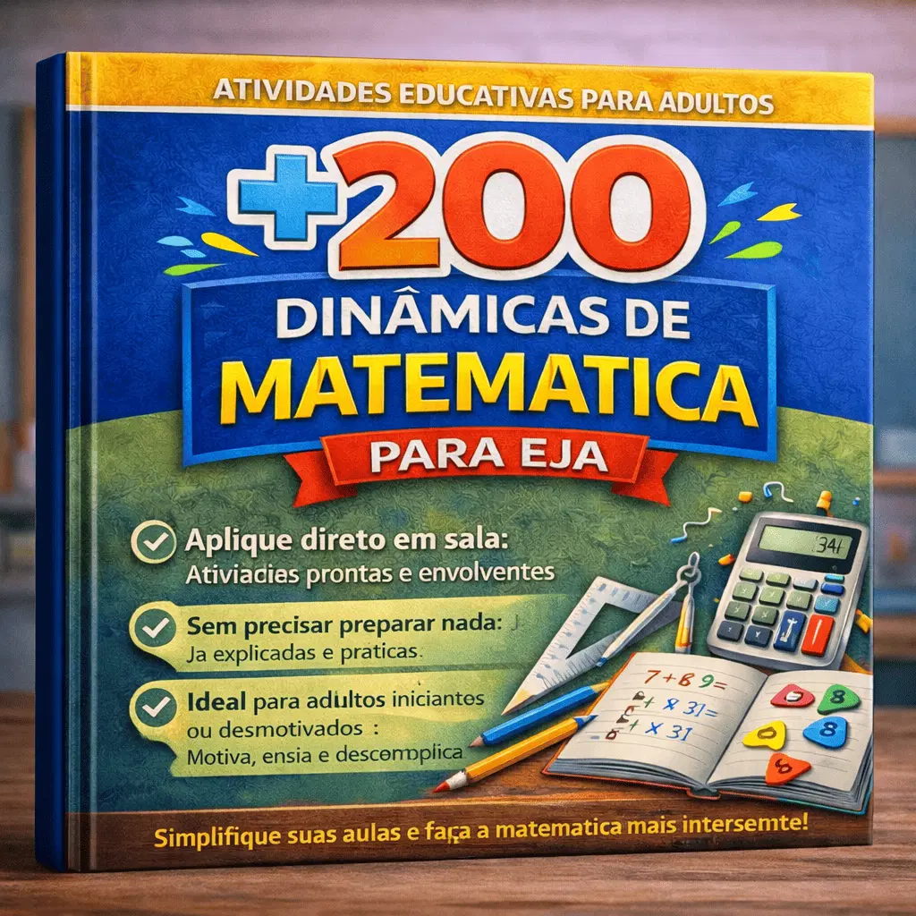 +200 Dinâmicas de Matemática EJA
