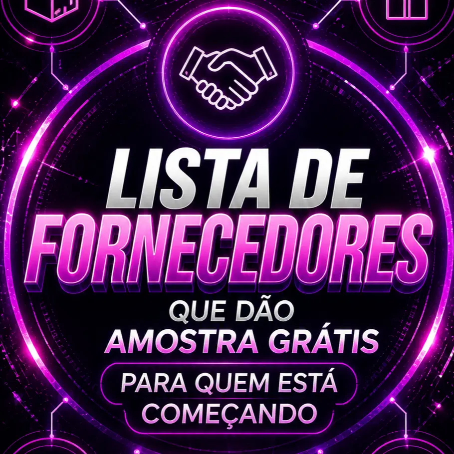 LISTA DE FORNECEDORES - AMOSTRAS GRÁTIS
