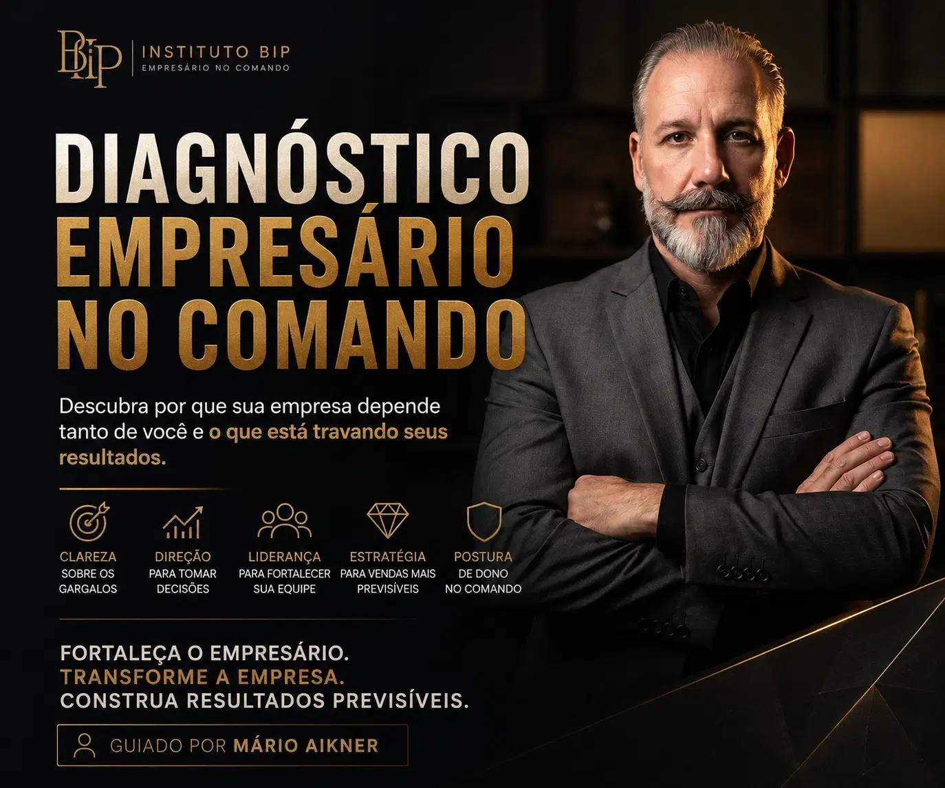 Diagnóstico Empresário no Comando