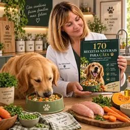 +170 Receitas Naturais Saudáveis para o seu Pet