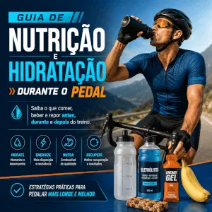 Guia de Nutrição e Hidratação Durante o Pedal