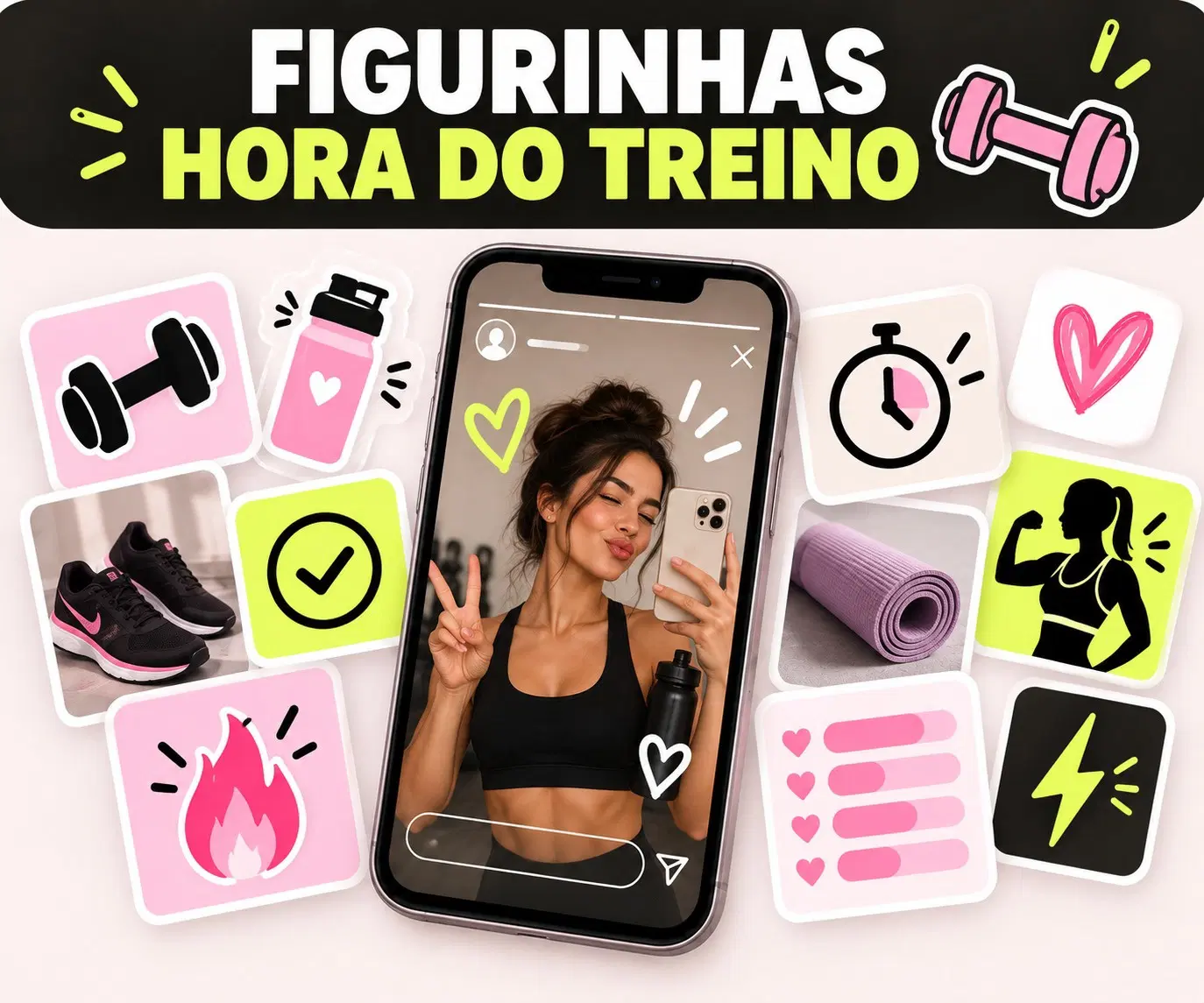 Figurinhas Hora do Treino