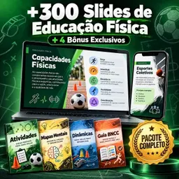 +300 Slides de Educação Física - Pacote Completo
