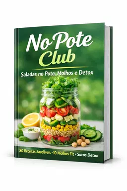 80 Receitas de Salada no Pote