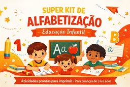 SUPER KIT DE ALFABETIZAÇÃO INFANTIL - Cópia