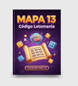 MAPA 13  -  Código Lotomania
