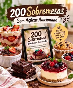200 RECEITAS SOBREMESAS SEM AÇUCAR