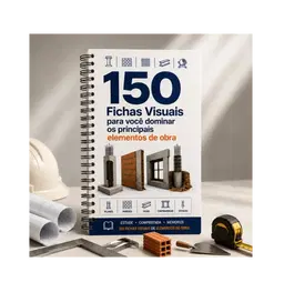 150 fichas visuais de elementos de obra