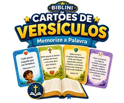 Cartões de Versículos | Memorize a Palavra