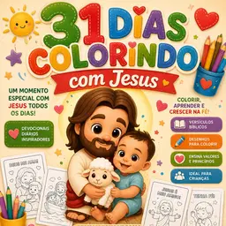 31 dias colorindo com Jesus