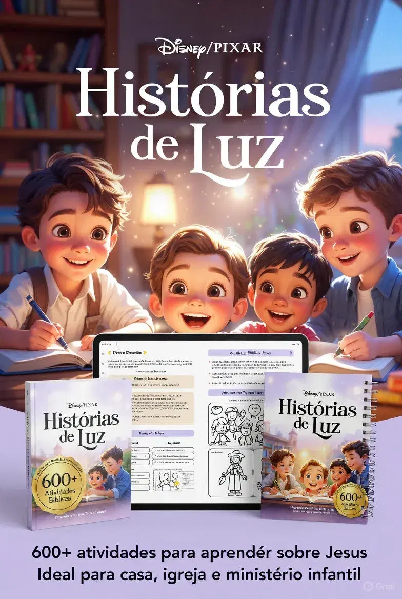 O Amor de Deus - Atividades Ilustradas para (Família, célula ou Escola Dominical)