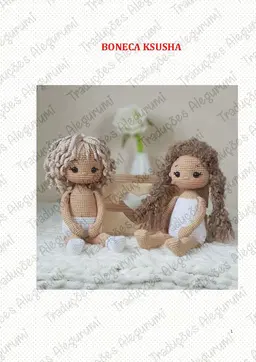 Receita Boneca Linda Amigurumi
