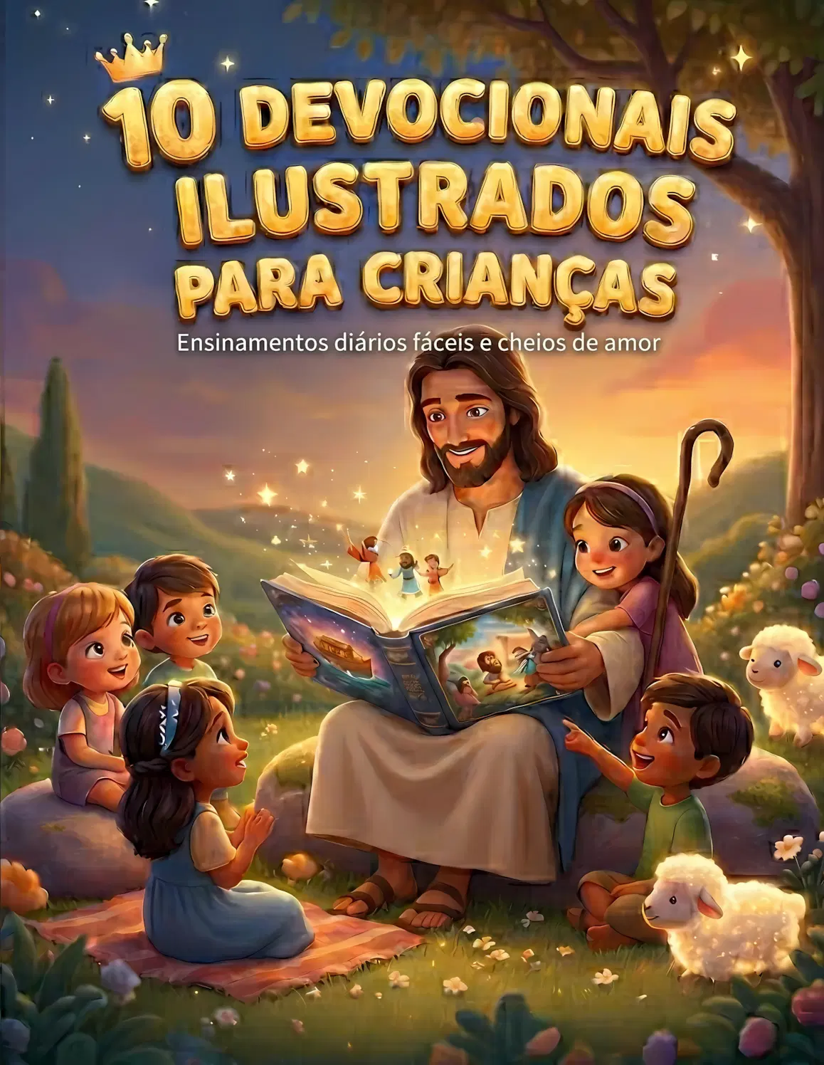 10 Devocionais Ilustrados para Crianças: Pequenas Leituras, Grandes Transformações