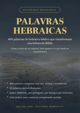 Palavras Hebraicas — Dicionário Devocional
