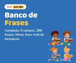 Banco de Frases do Relatório Descritivo: Completo
