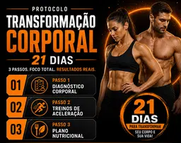 APP Transformação Corporal 21 Dias.