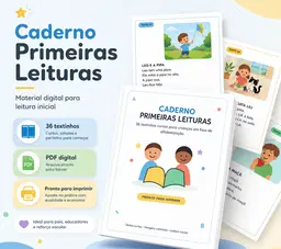 Caderno Primeiras Leituras