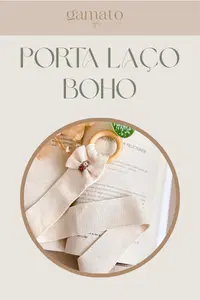 Porta Laço Boho
