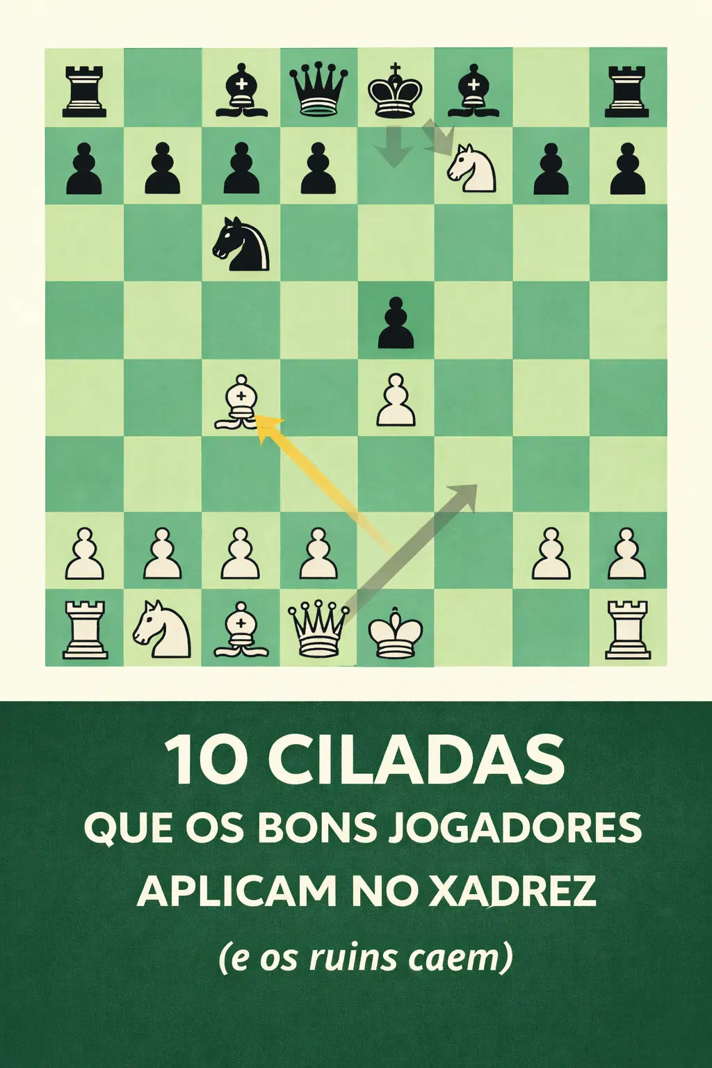 Guia 10 Ciladas Que Os Bons Jogadores Aplicam no Xadrez