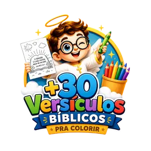 +30 Versículos Bíblicos pra Colorir!