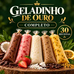 Geladinho de Ouro — Completo | 30 Receitas