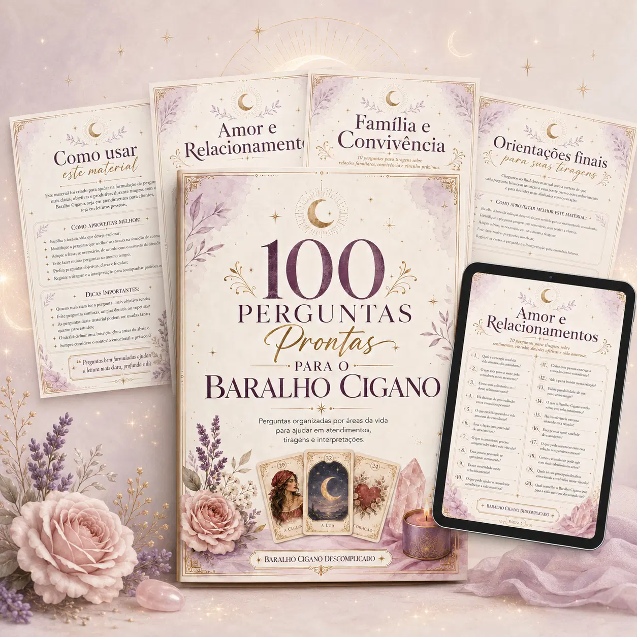 100 perguntas prontas para o Baralho Cigano