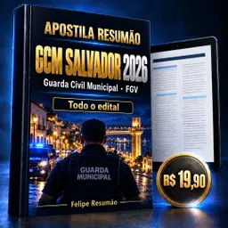 Resumão GCM Salvador 2026 - Guarda Civil Municipal (FGV)