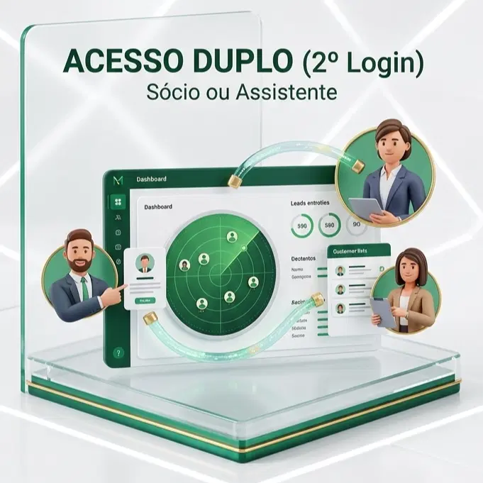 ADICIONAR +2 LICENÇAS EXTRA PARA ASSISTENTE OU SÓCIO