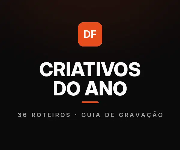 36 roteiros de vídeo prontos + Guia de Gravação pelo Celular