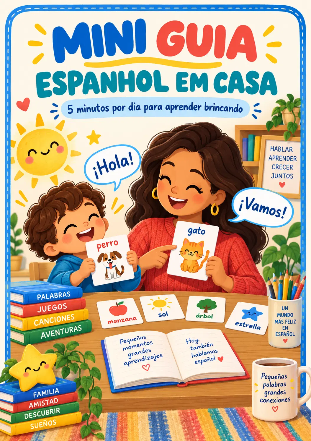 🏠 Adicione o Mini Guia “Espanhol em Casa”