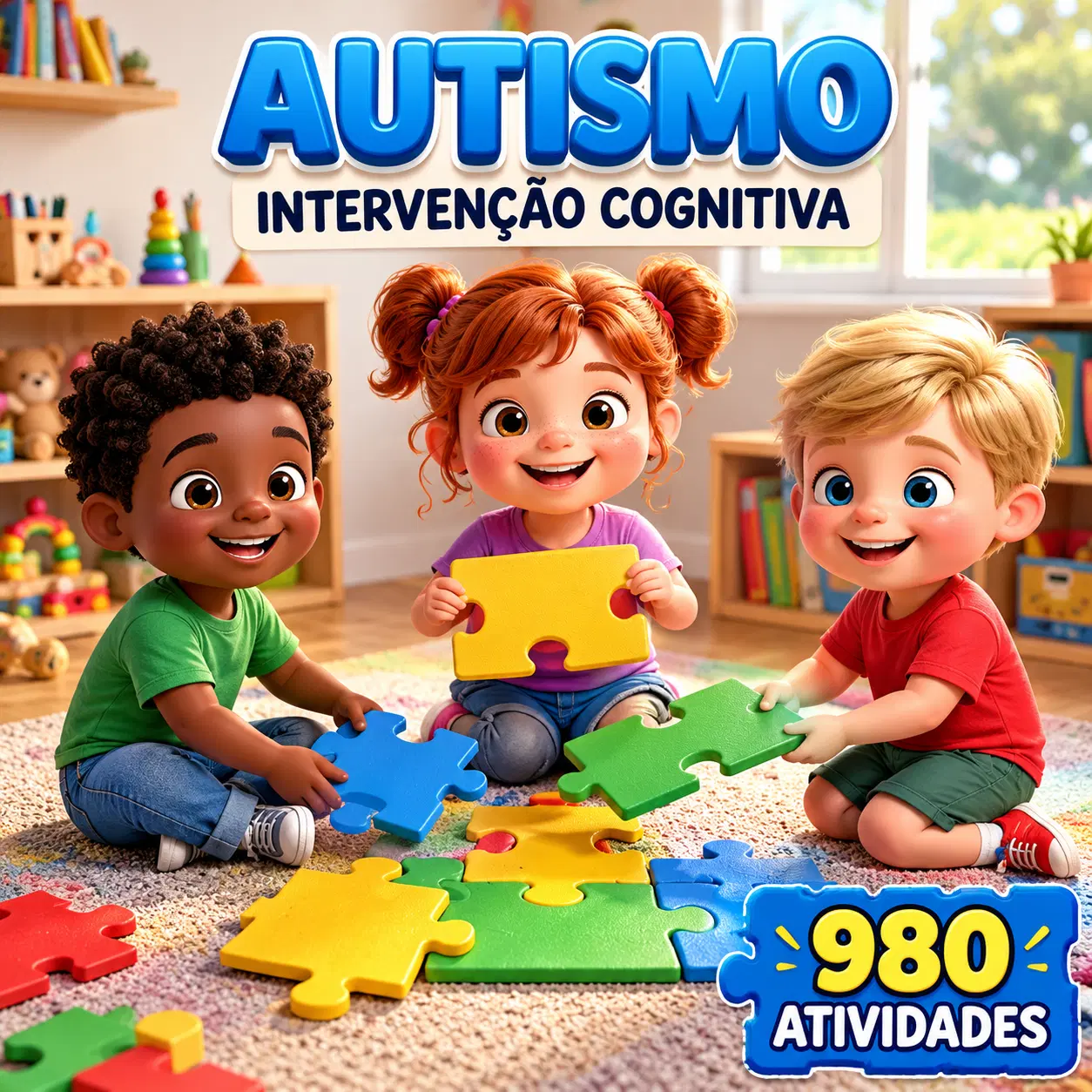 Kit Autismo +980 Atividades Prontas