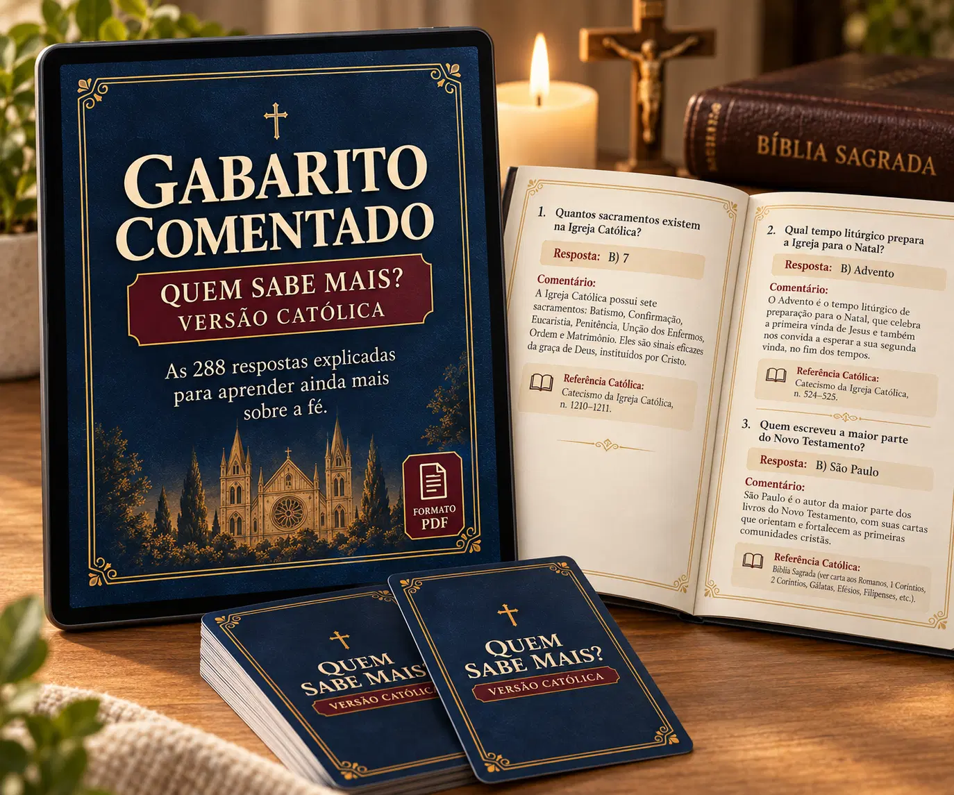 Gabarito Comentado — Quem Sabe Mais?