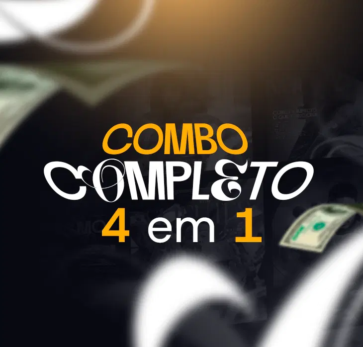 Pack Combo Completo 4 em 1