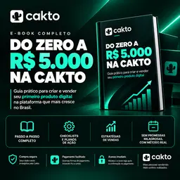 Do Zero aos R$ 5.000 na Cakto