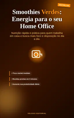 Smoothies Verdes: Energia para o seu Home Office: Nutrição rápida e prática para quem trabalha em casa e busca mais foco e disposição no dia a dia.