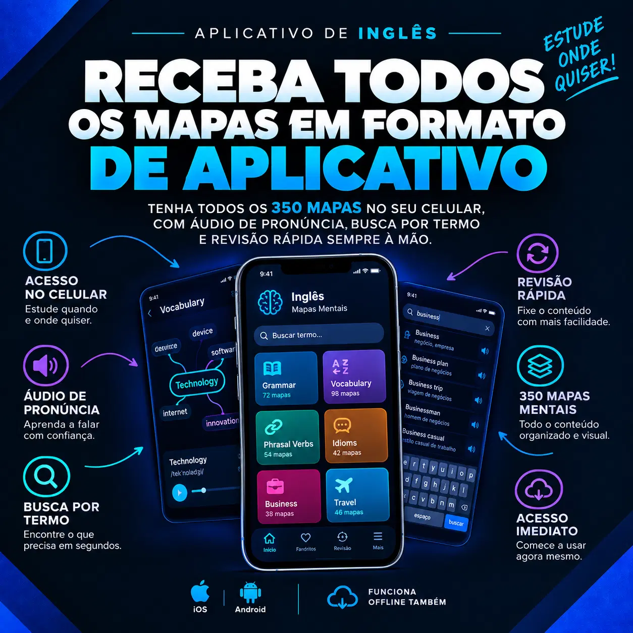 RECEBA TODOS OS MAPAS EM FORMATO DE APLICATIVO