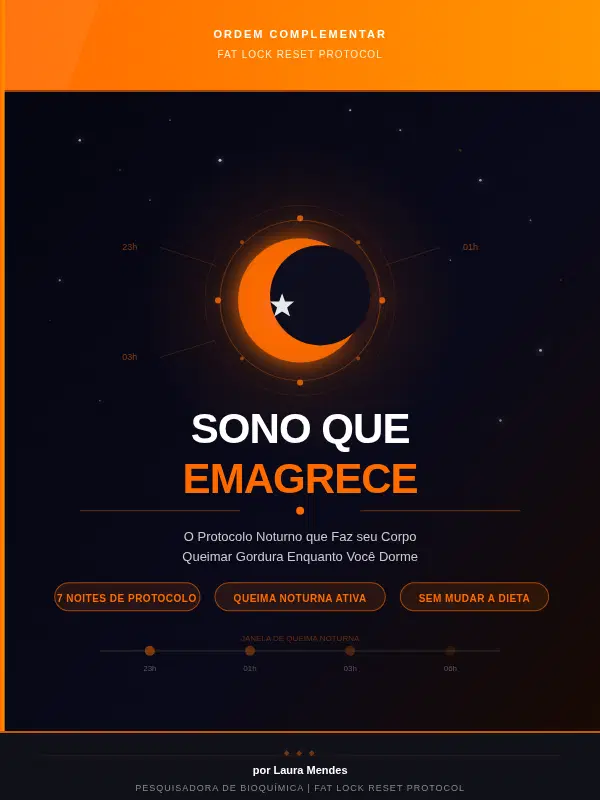 Sono que Emagrece – Ativação Noturna da Queima de Gordura