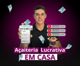 Açaiteria Lucrativa em casa
