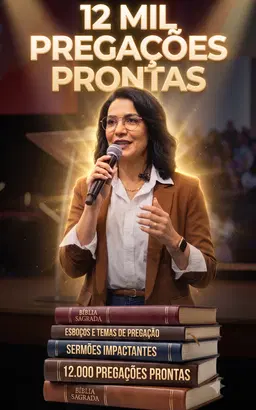 Biblioteca Completa + 12 Mil Pregações Prontas + Bônus