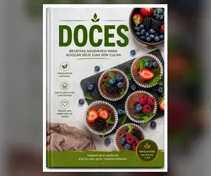 Doces sem açúcar