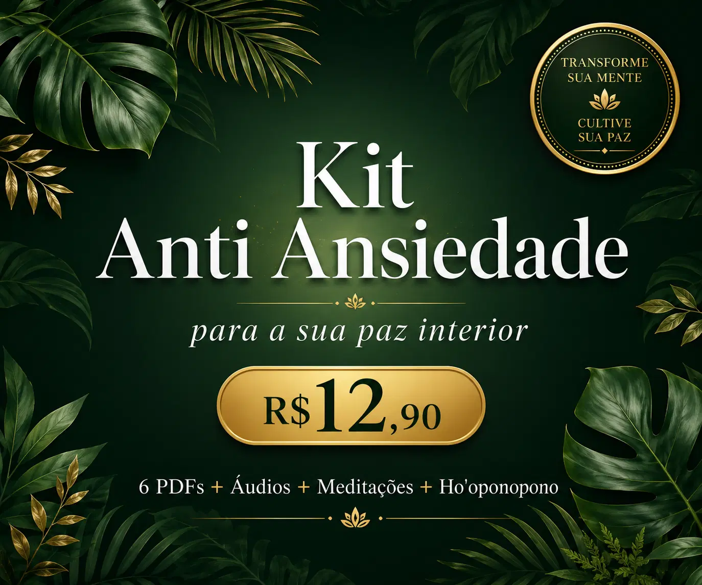 Kit Anti-Ansiedade — Do Caos à Calma