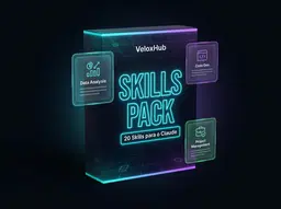 VeloxHub Skills Pack — 20 Skills para o Claude