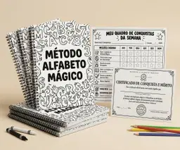 Método Alfabeto Mágico +400 exercícios