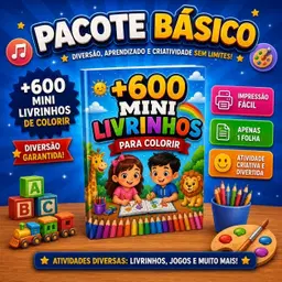Pacote Básico Mini Livrinhos
